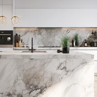 marble kitchen cabinet