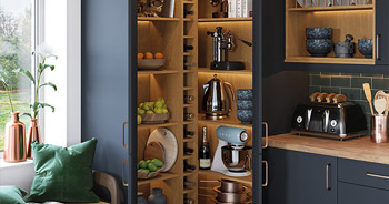 Kitchen shelves
